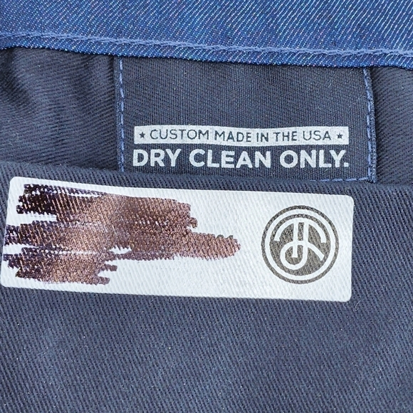 Blue Delta Men's Straight Leg Blue Denim Jean - Picture 3 of 5